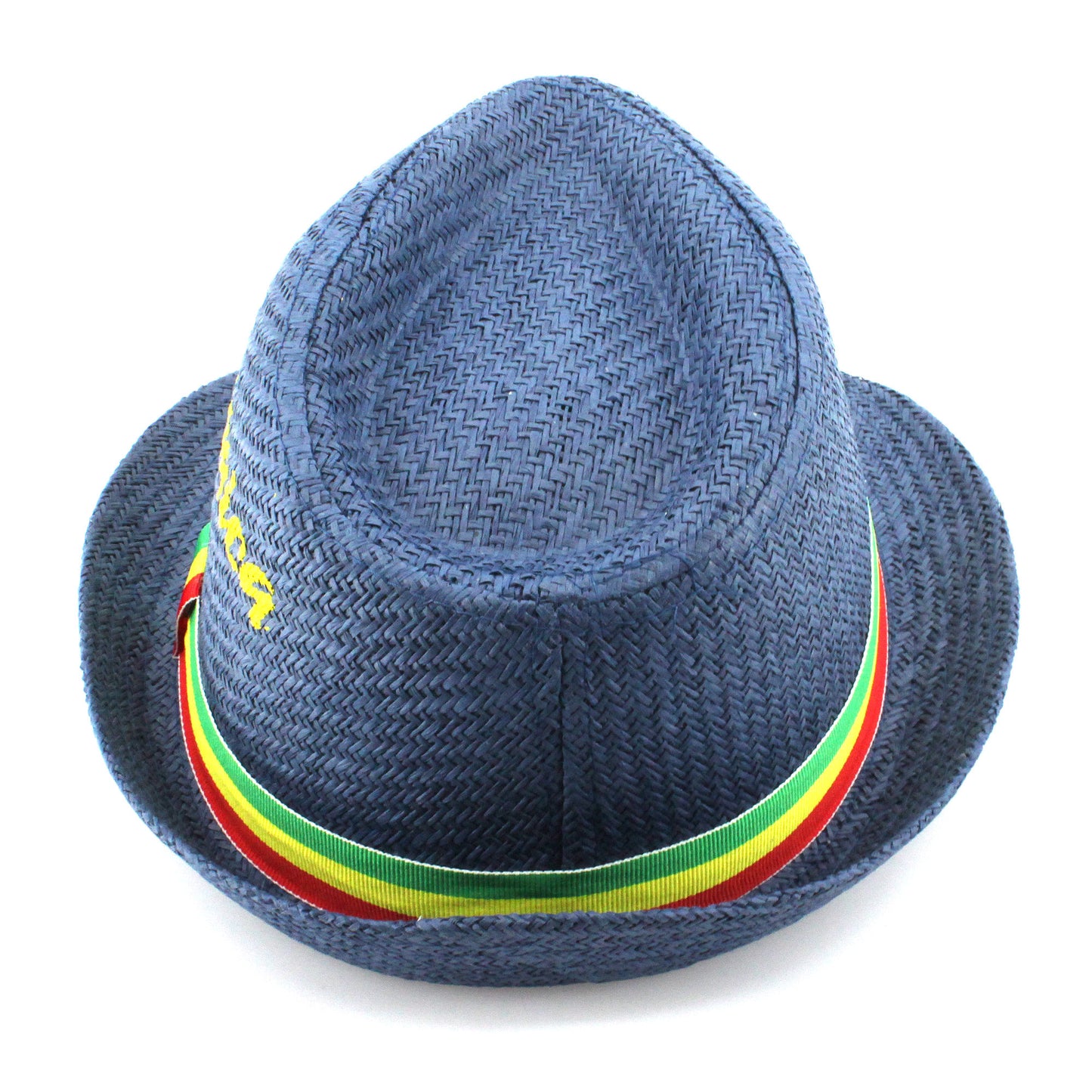 Fedora Straw Sun Hat for Men Women Short Brim Trilby Hat Panama Beach Hat Travel Summer Reggae Jamaica