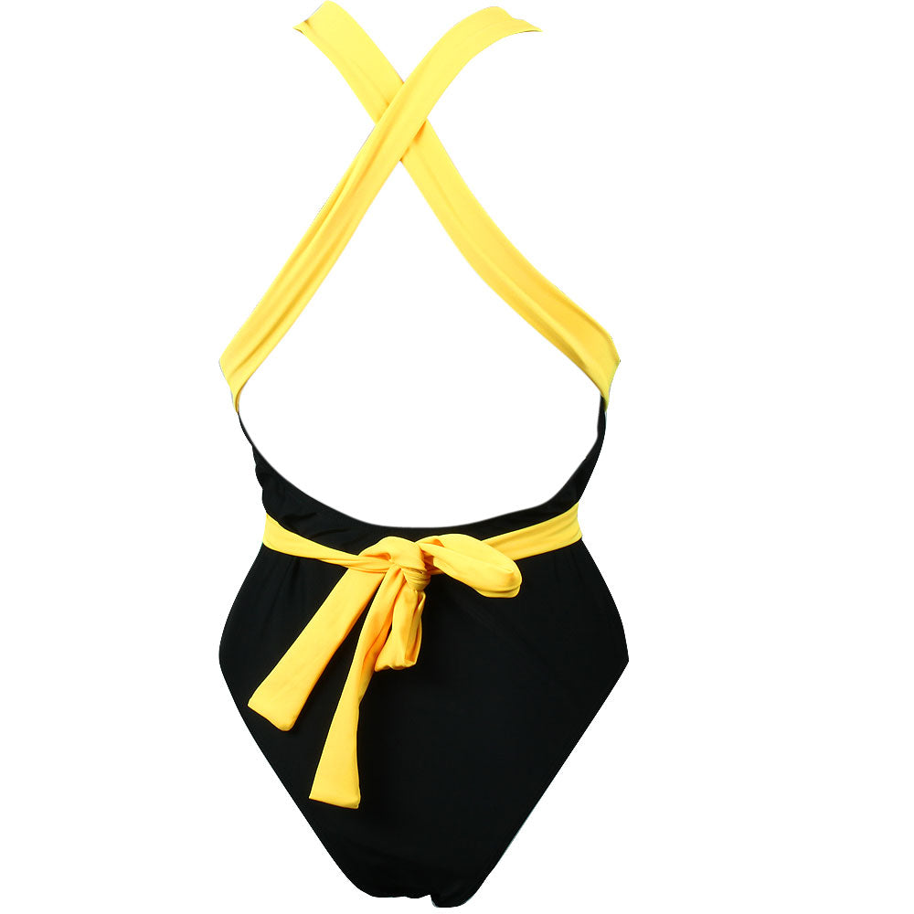 Women's One Piece Caribbean Flag Rasta Body Shaping Monokini Swimsuit Swimwear Bathing Suit