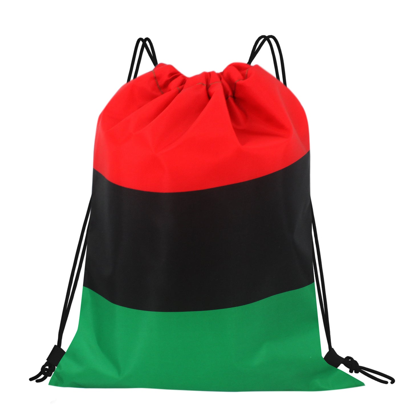 Man and Women Drawstring Backpack Waterproof Gym Sports Trave String Bag Cheer Bag Jamaican Afro Rasta