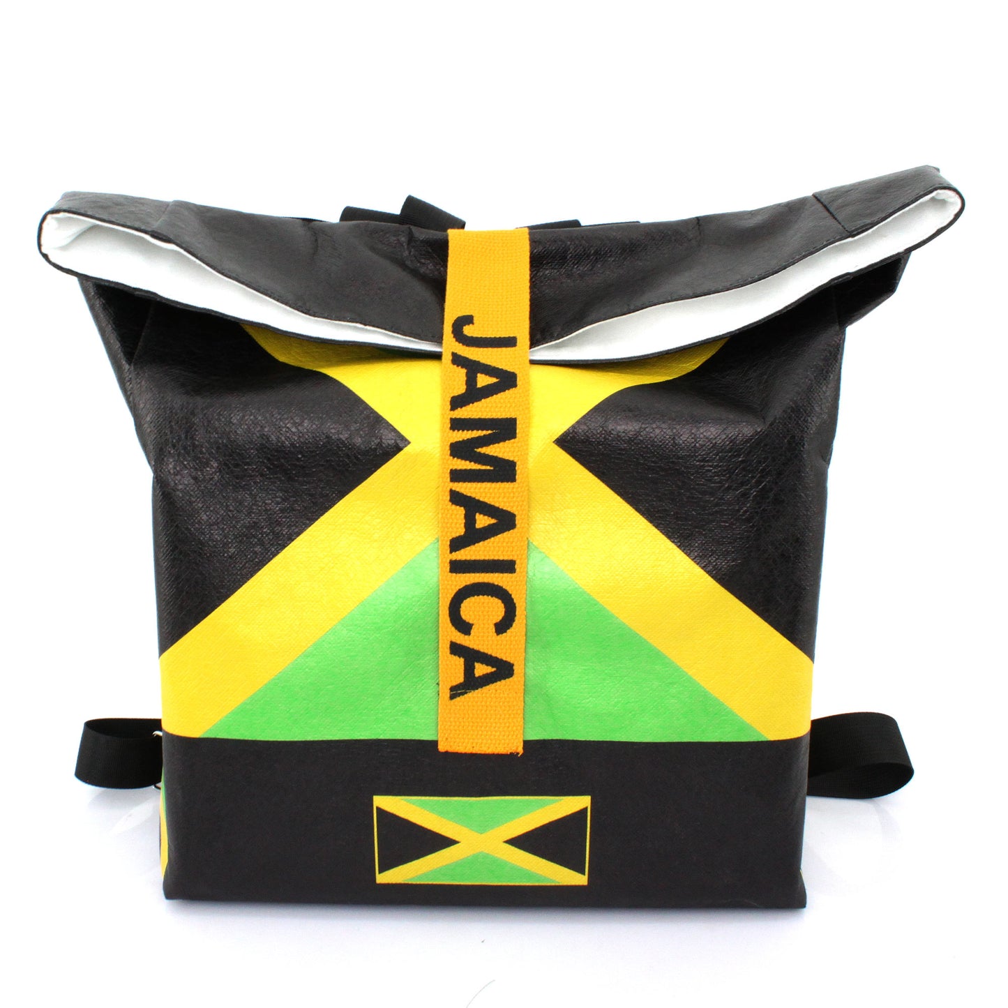 Man's And Woman's Multipurpose Backpack Gym Bag School Bag Waterproof Jamaica Reggae