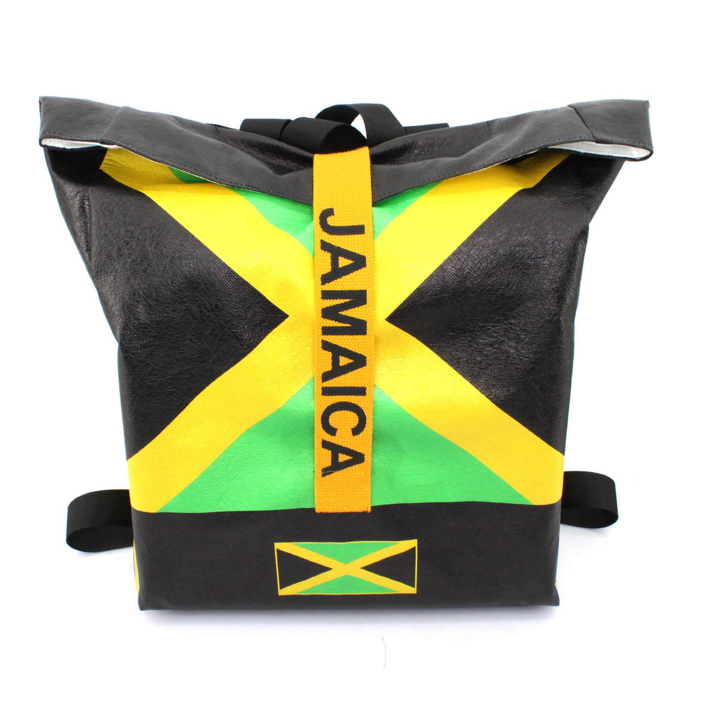 Man's And Woman's Multipurpose Backpack Gym Bag School Bag Waterproof Jamaica Reggae