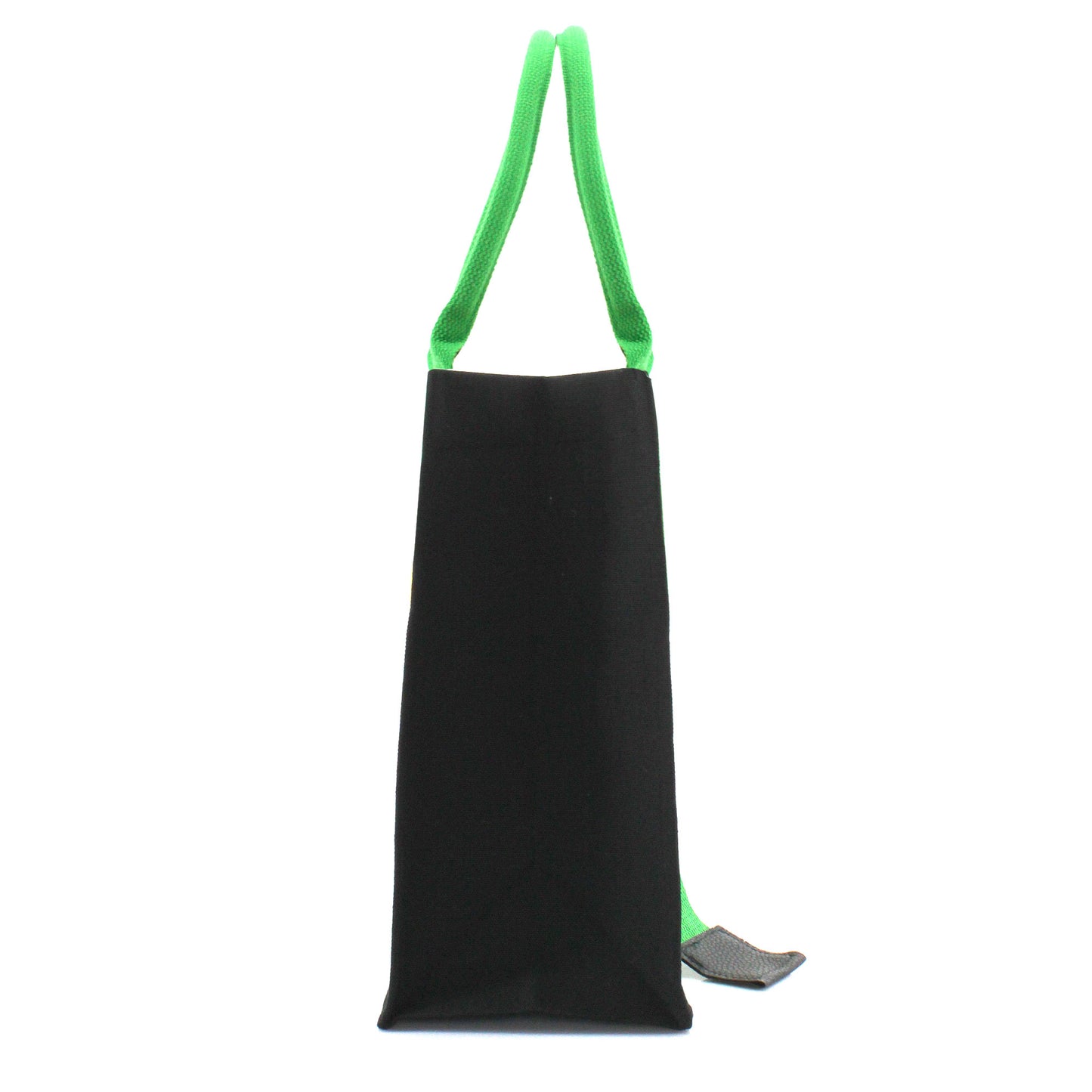 Women's Canvas Tote Bag Waterproof Ribbon Beach Bag Jamaican Reggae Party Bag