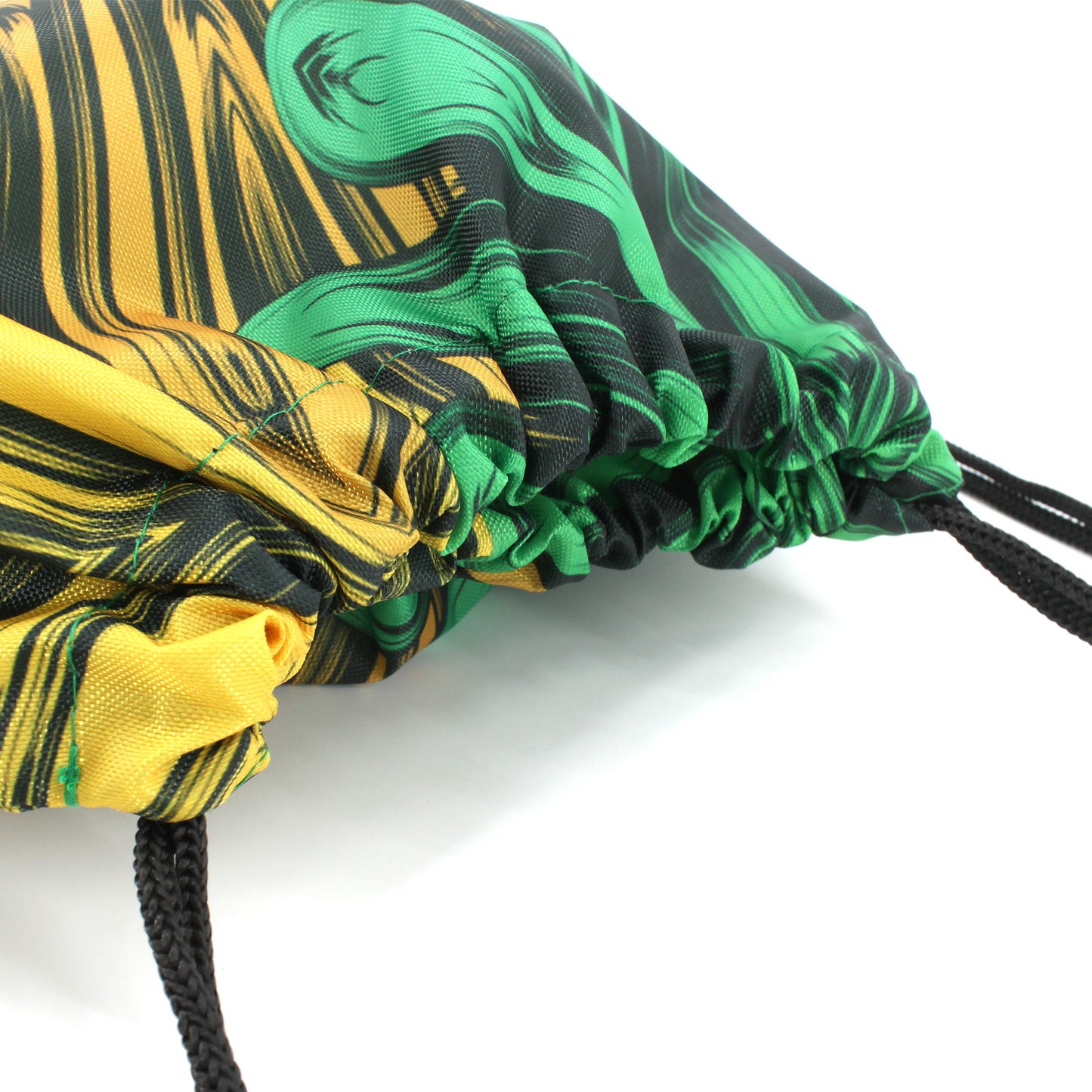 Man and Women Drawstring Backpack Waterproof Gym Sports Trave String Bag Cheer Bag Jamaican Afro Rasta