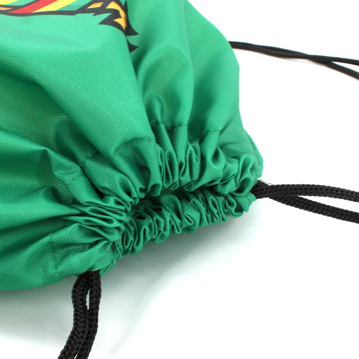 Man and Women Drawstring Backpack Waterproof Gym Sports Trave String Bag Cheer Bag Jamaican Afro Rasta