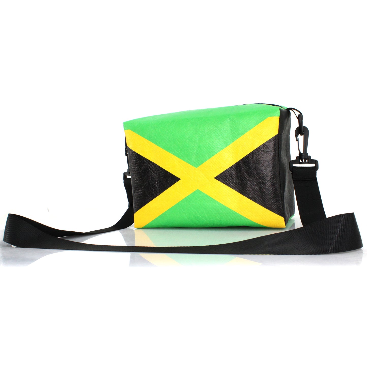 Man's And Woman's Shoulder Handbags Crossbody Bag Chest Bag Pocket Waterproof Non-Woven Jamaica Reggae