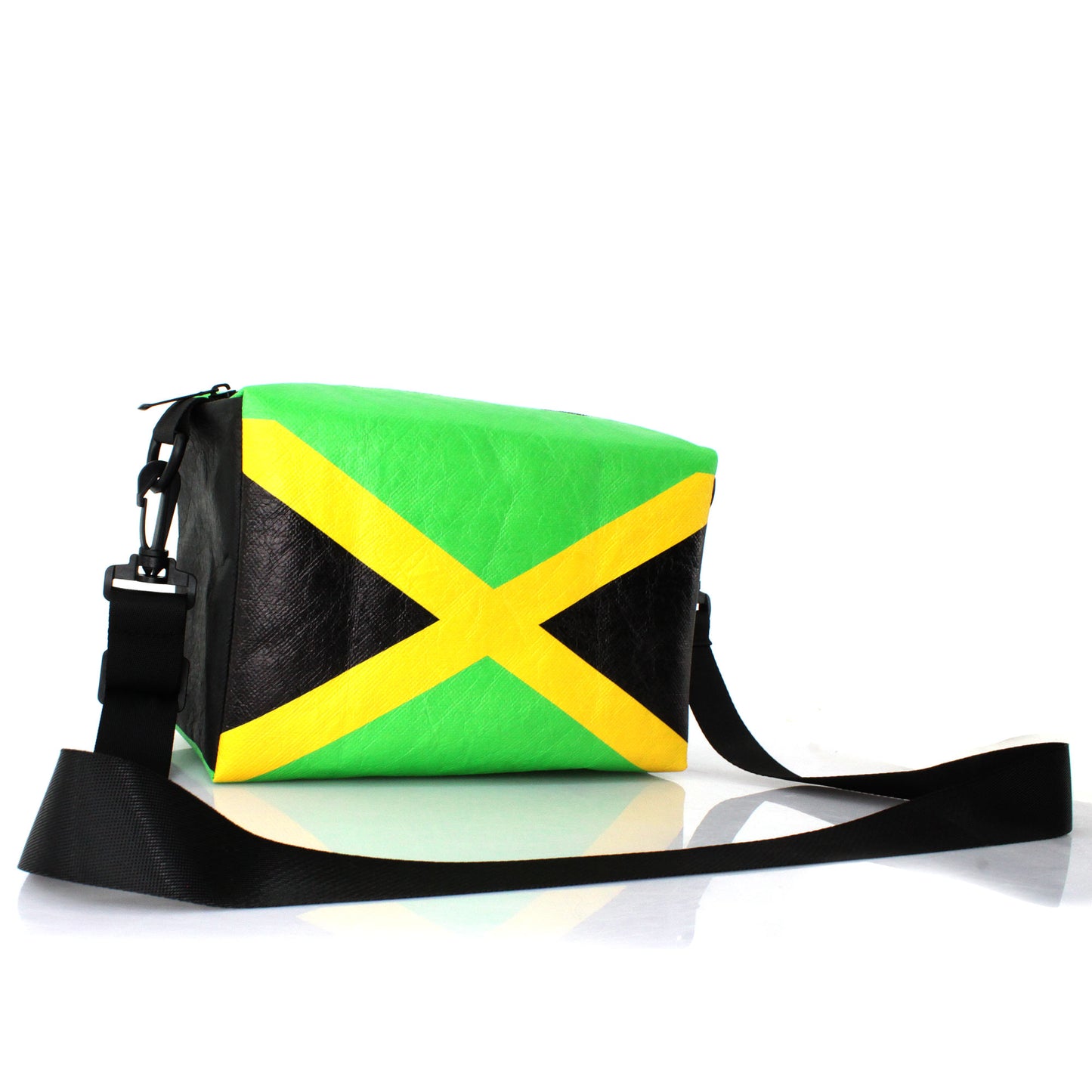 Man's And Woman's Shoulder Handbags Crossbody Bag Chest Bag Pocket Waterproof Non-Woven Jamaica Reggae