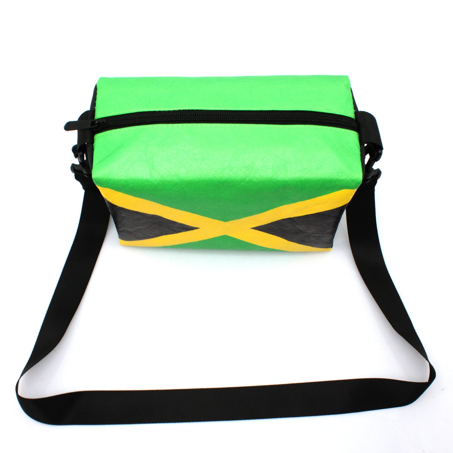 Man's And Woman's Shoulder Handbags Crossbody Bag Chest Bag Pocket Waterproof Non-Woven Jamaica Reggae