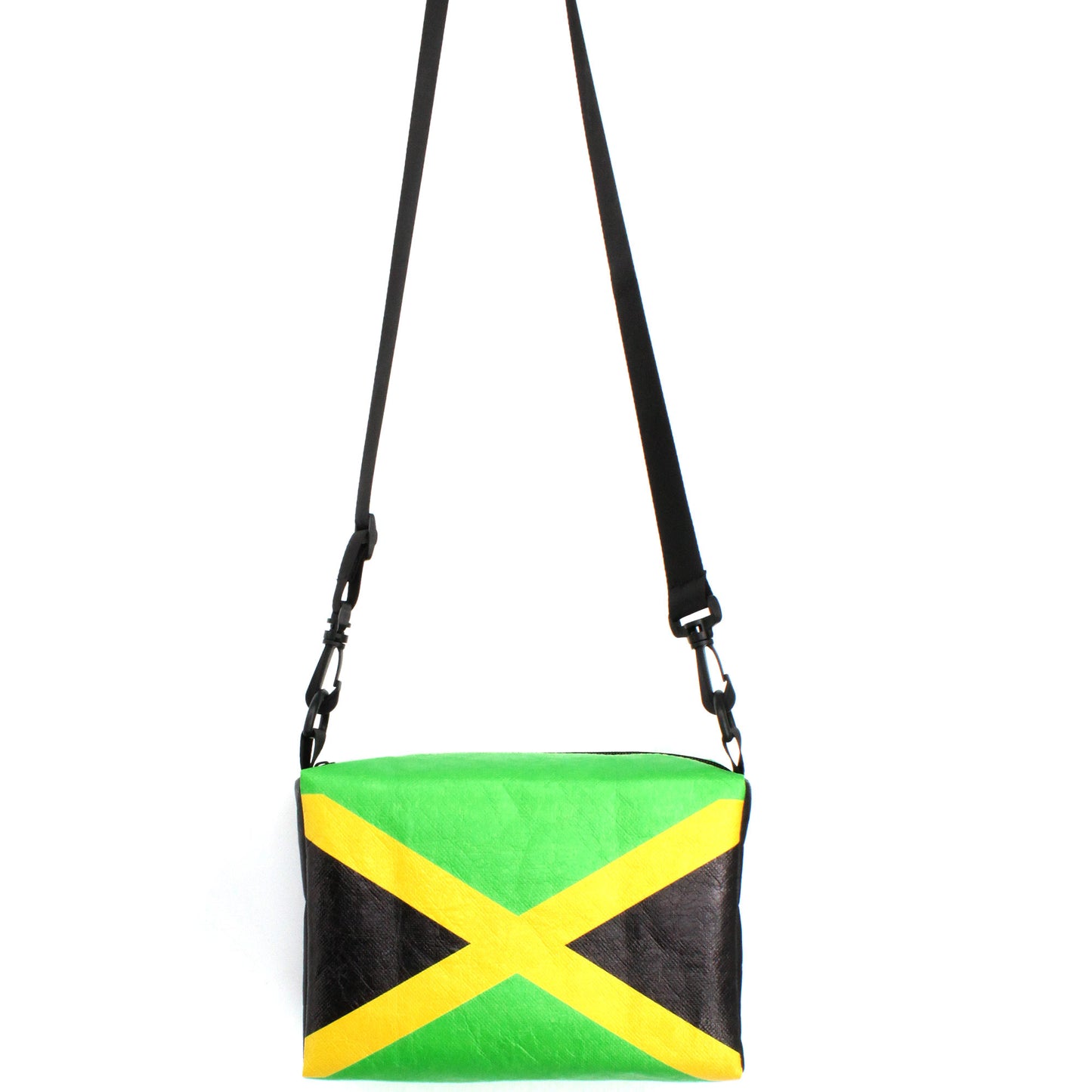 Man's And Woman's Shoulder Handbags Crossbody Bag Chest Bag Pocket Waterproof Non-Woven Jamaica Reggae