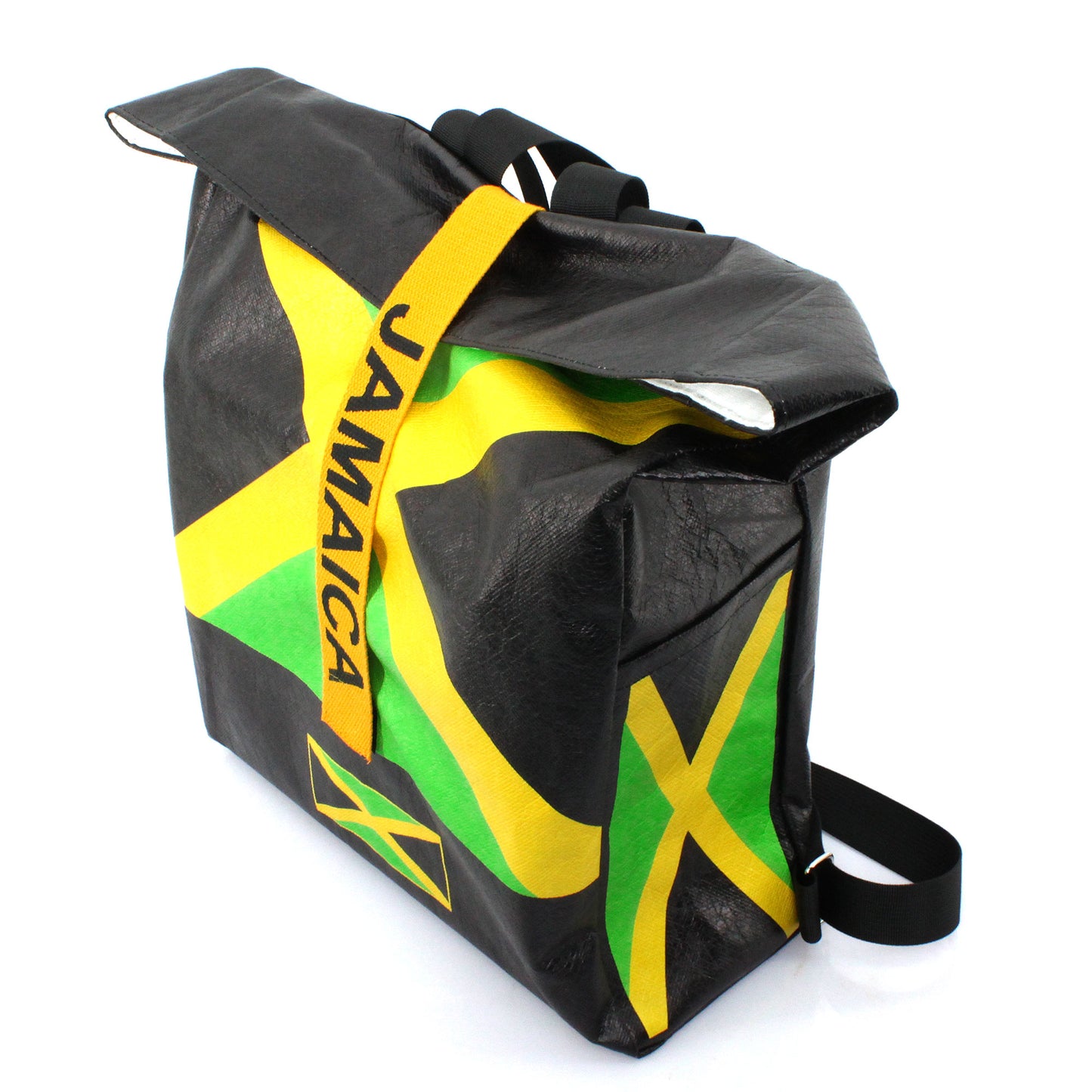 Man's And Woman's Multipurpose Backpack Gym Bag School Bag Waterproof Jamaica Reggae