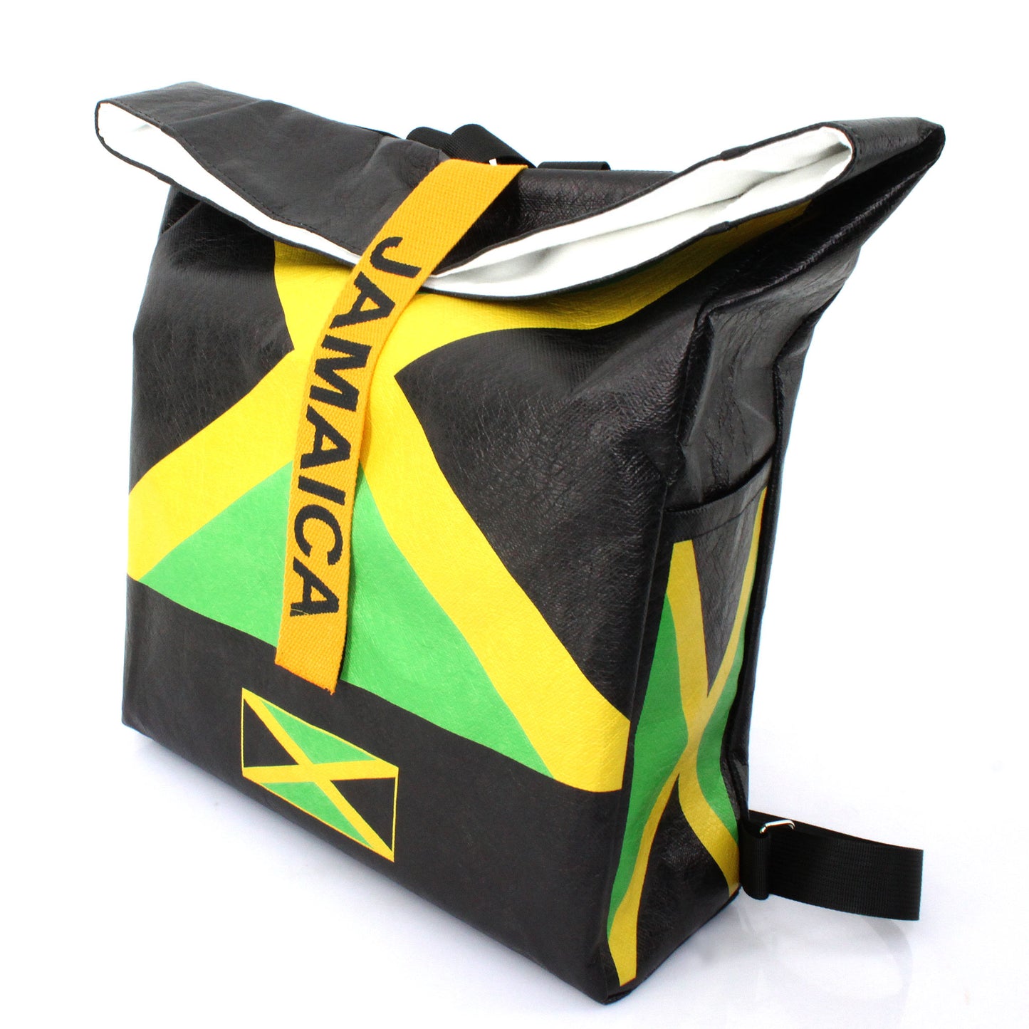Man's And Woman's Multipurpose Backpack Gym Bag School Bag Waterproof Jamaica Reggae