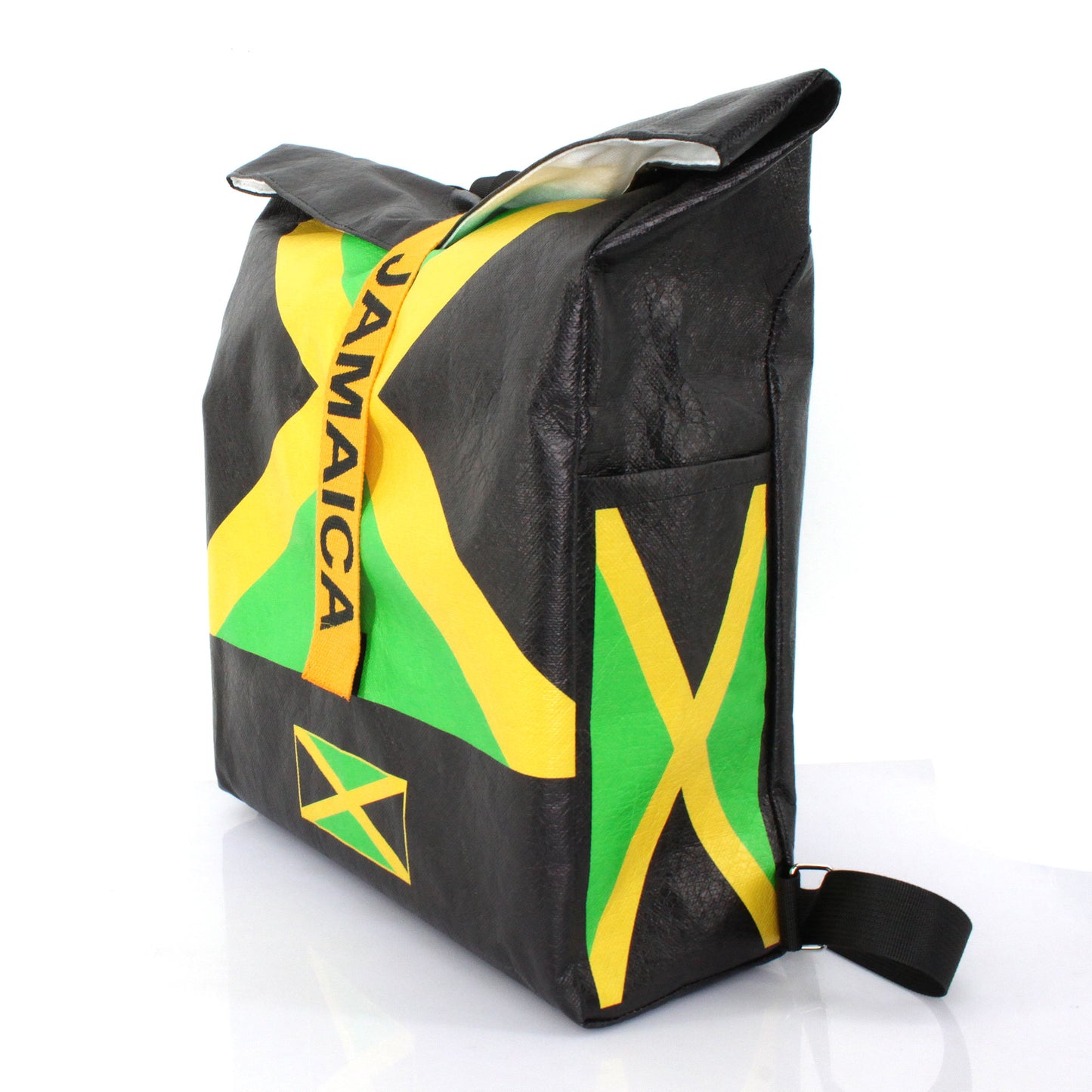 Man's And Woman's Multipurpose Backpack Gym Bag School Bag Waterproof Jamaica Reggae