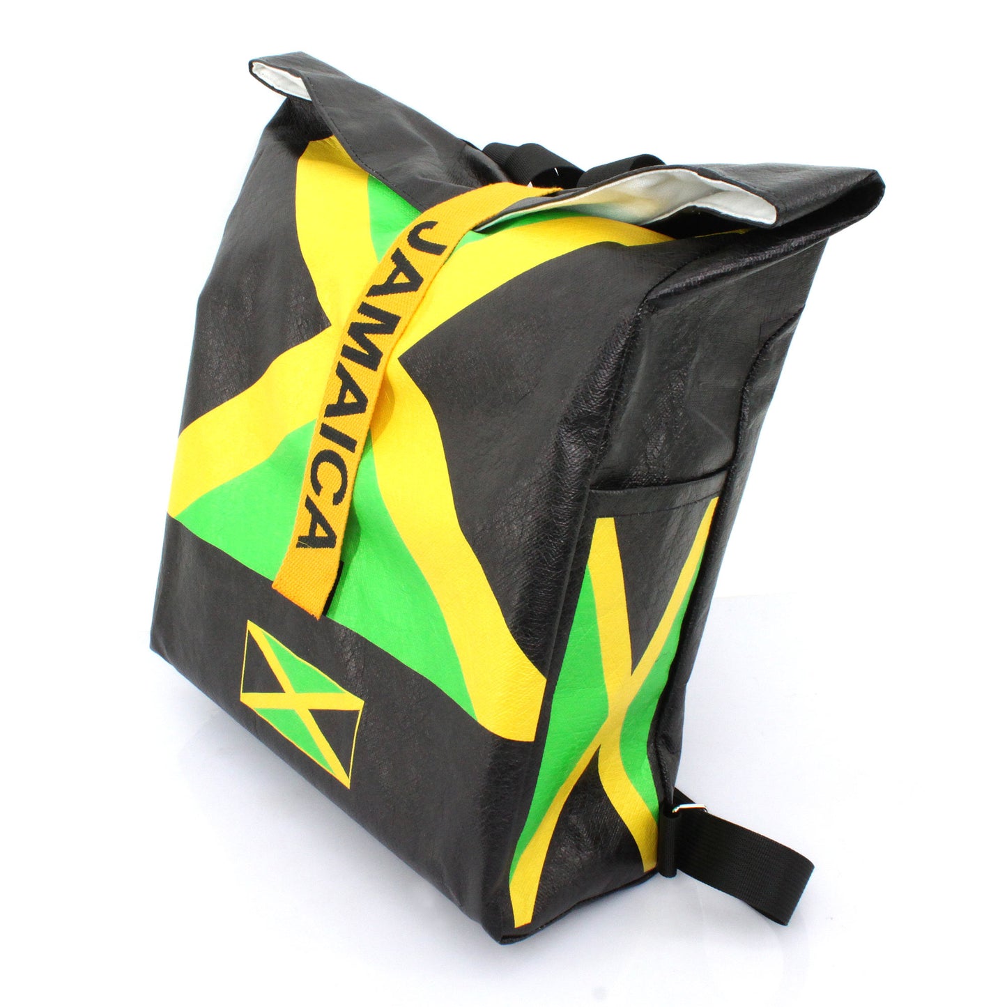 Man's And Woman's Multipurpose Backpack Gym Bag School Bag Waterproof Jamaica Reggae