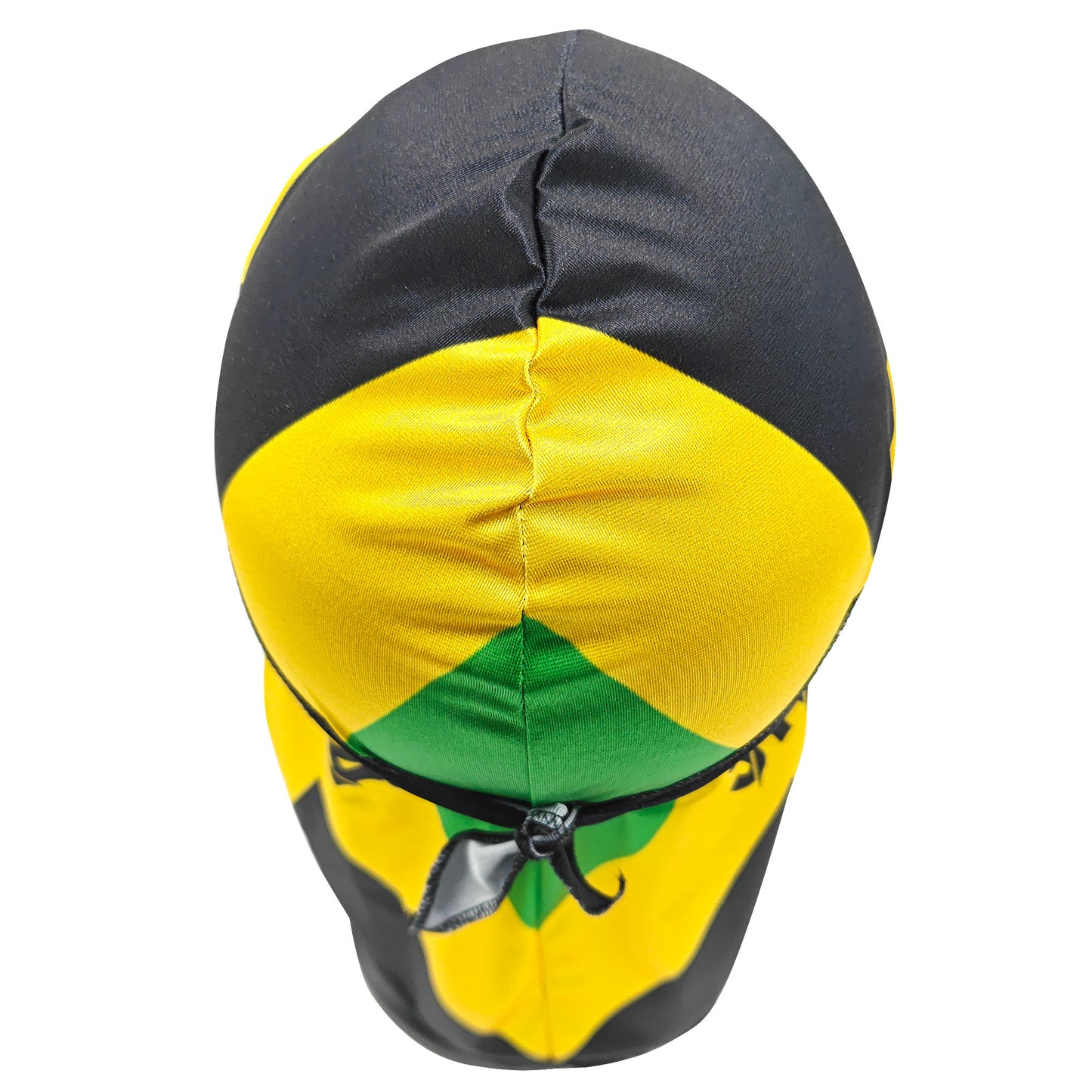 Men's Du Rag Smooth Jamaican Flag Reggae Headwrap - African Streetwear Hair Wave Cap Durag for Men & Women