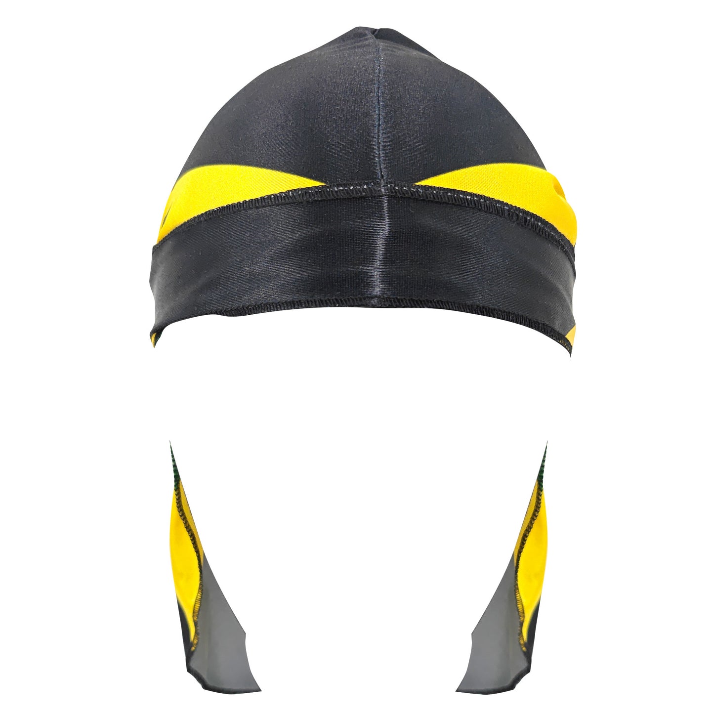 Men's Du Rag Smooth Jamaican Flag Reggae Headwrap - African Streetwear Hair Wave Cap Durag for Men & Women