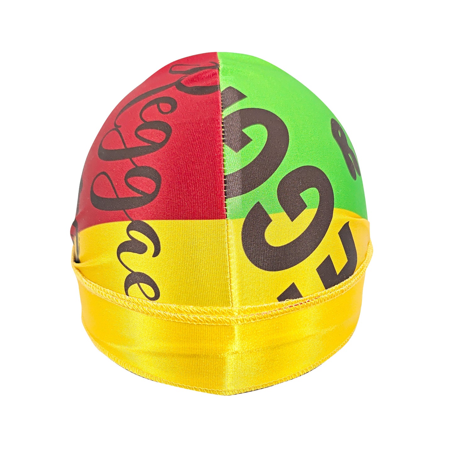 Men's Du Rag Smooth Jamaican Flag Reggae Headwrap - African Streetwear Hair Wave Cap Durag for Men & Women