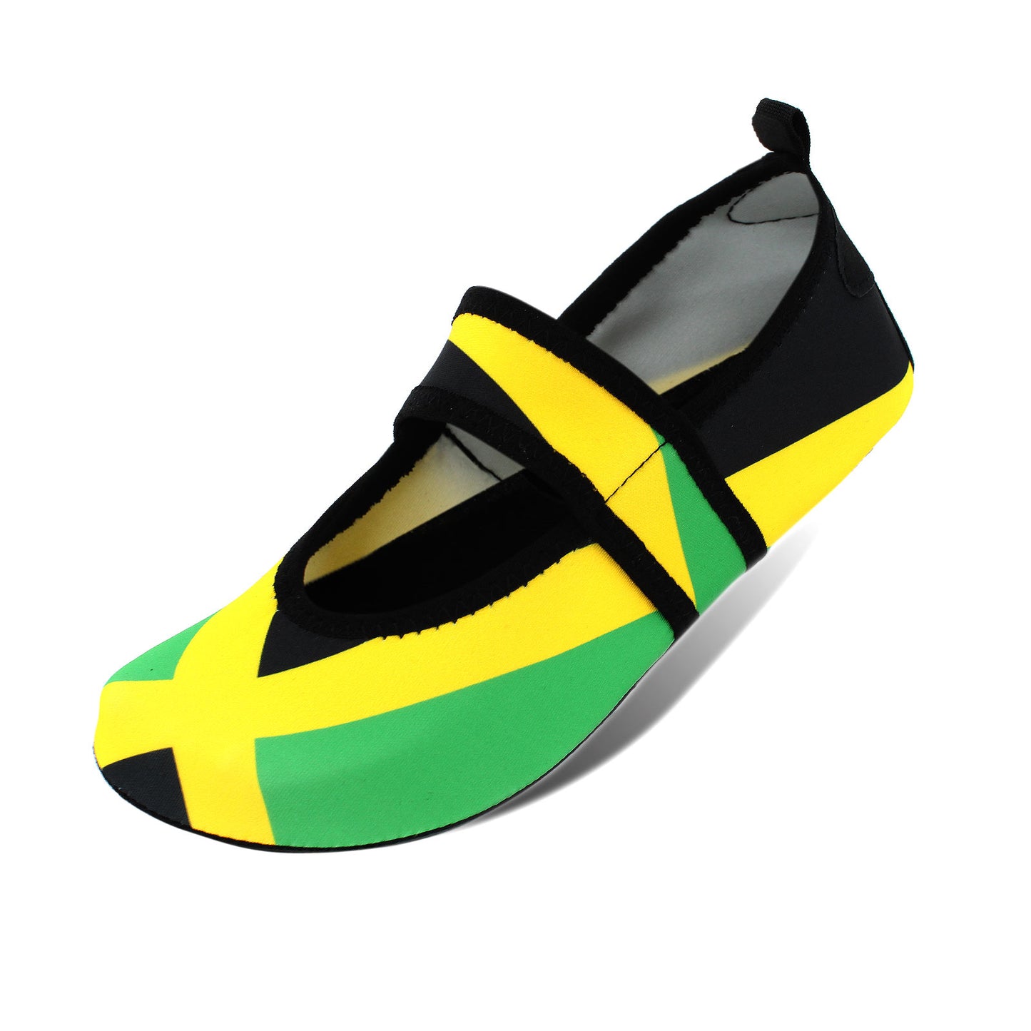 Water Shoes for Women Quick Dry Swim Beach Shoes Footwear for Sport Travel Dance Outdoor Surfing Yoga Exercise Jamaica Flag Caribbean Reggae Rasta