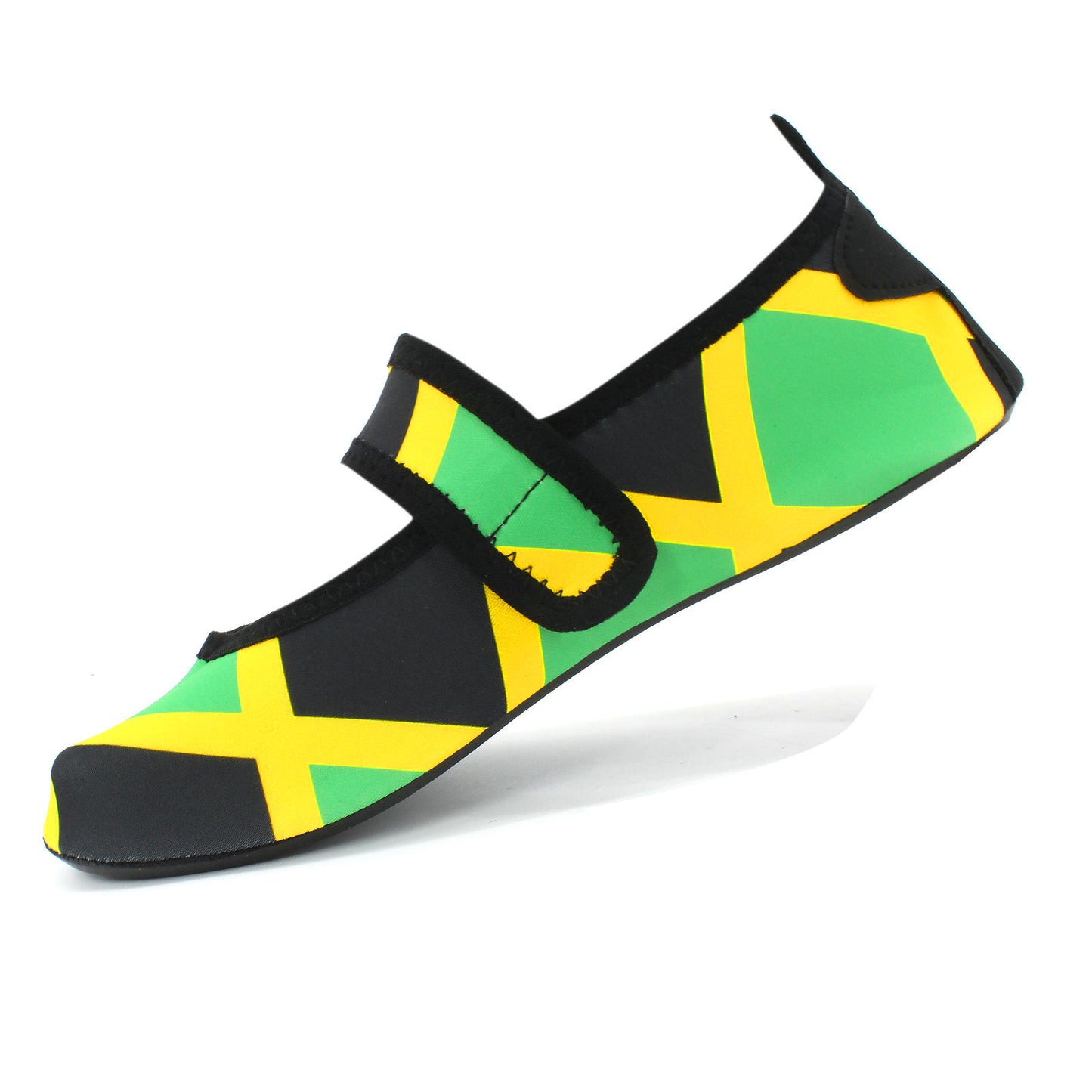 Water Shoes for Women Quick Dry Swim Beach Shoes Footwear for Sport Travel Dance Outdoor Surfing Yoga Exercise Jamaica Flag Caribbean Reggae Rasta