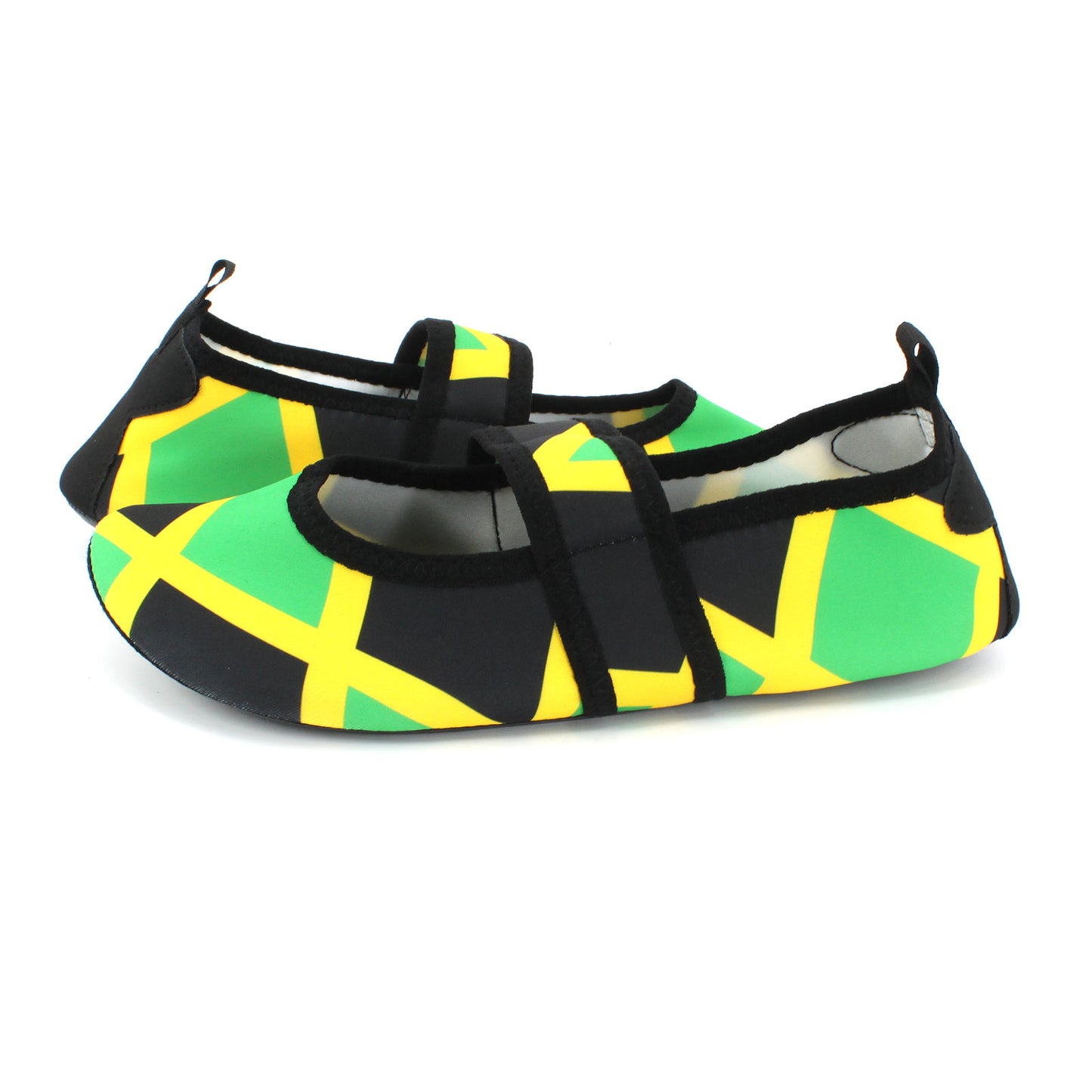 Water Shoes for Women Quick Dry Swim Beach Shoes Footwear for Sport Travel Dance Outdoor Surfing Yoga Exercise Jamaica Flag Caribbean Reggae Rasta