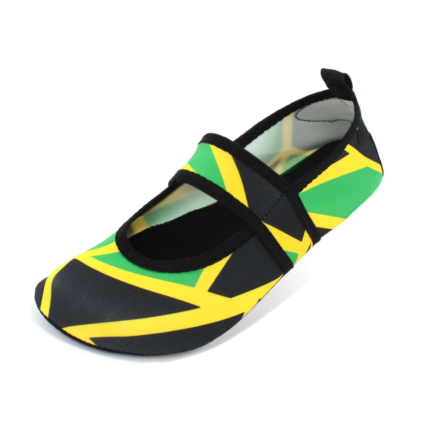 Water Shoes for Women Quick Dry Swim Beach Shoes Footwear for Sport Travel Dance Outdoor Surfing Yoga Exercise Jamaica Flag Caribbean Reggae Rasta