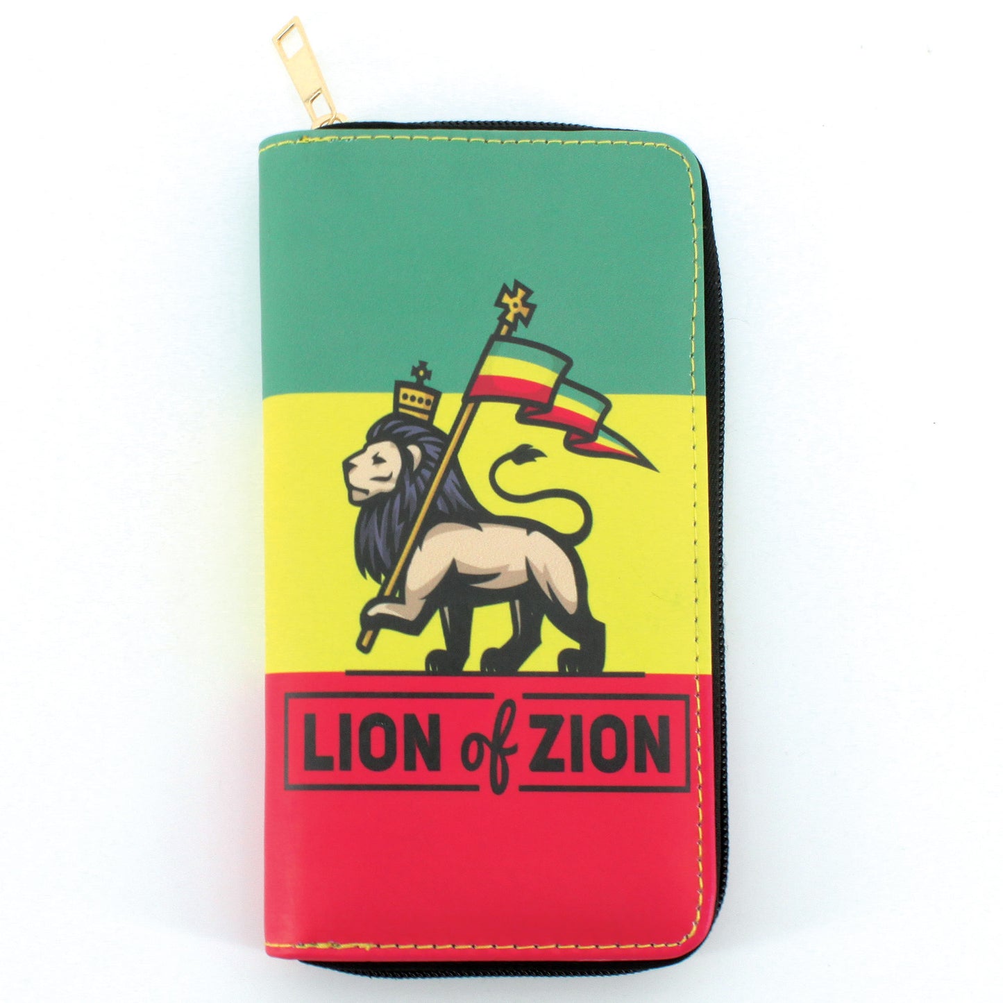 Women's Wallet Purse Card Bag Classic Jamaica Reggae Lion