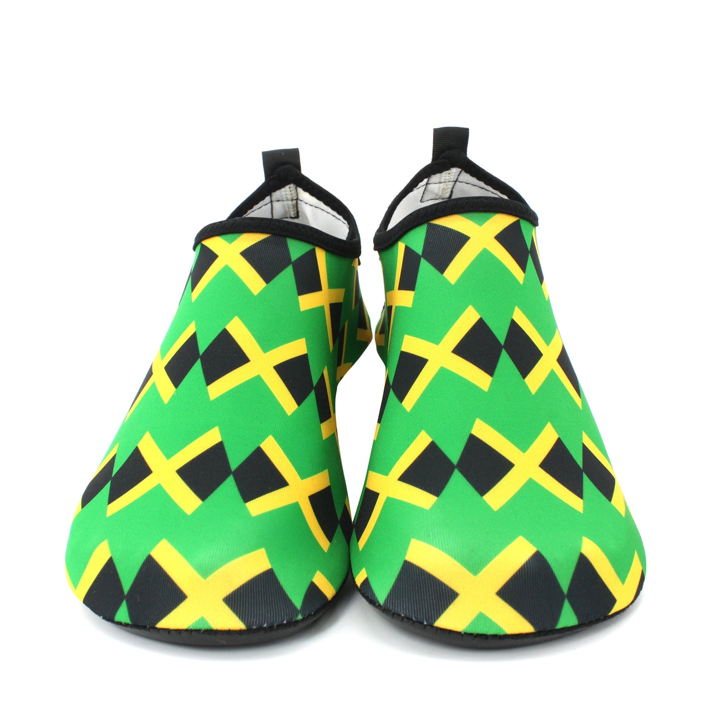 Water Shoes for Women and Men Quick-Dry Swim Beach Shoes for Outdoor Surfing Yoga Exercise Jamaica Flag Caribbean Reggae Rasta