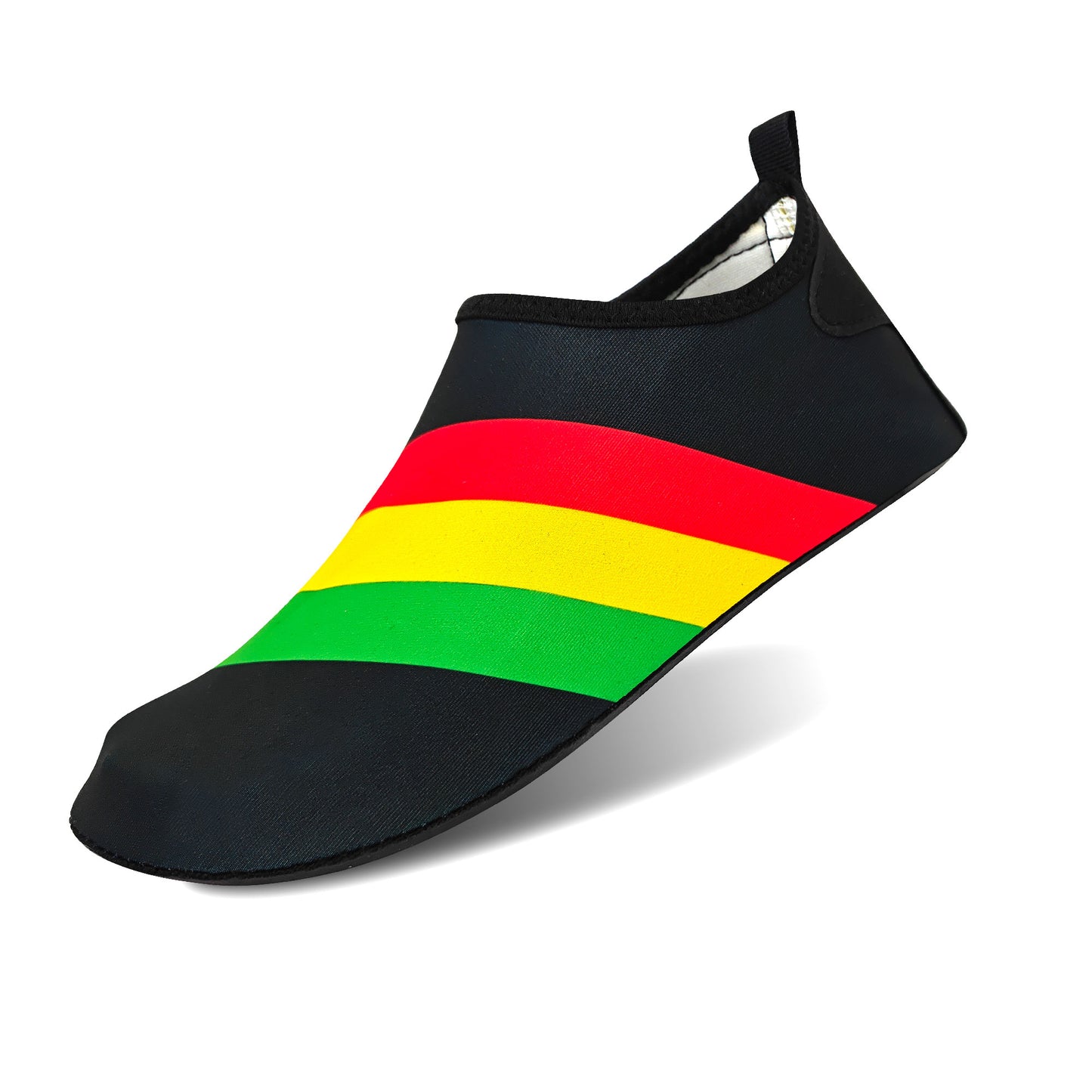 Water Shoes for Women and Men Quick-Dry Swim Beach Shoes for Outdoor Surfing Yoga Exercise Jamaica Flag Caribbean Reggae Rasta