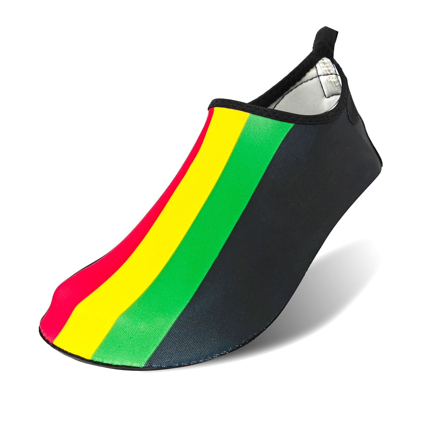 Water Shoes for Women and Men Quick-Dry Swim Beach Shoes for Outdoor Surfing Yoga Exercise Jamaica Flag Caribbean Reggae Rasta