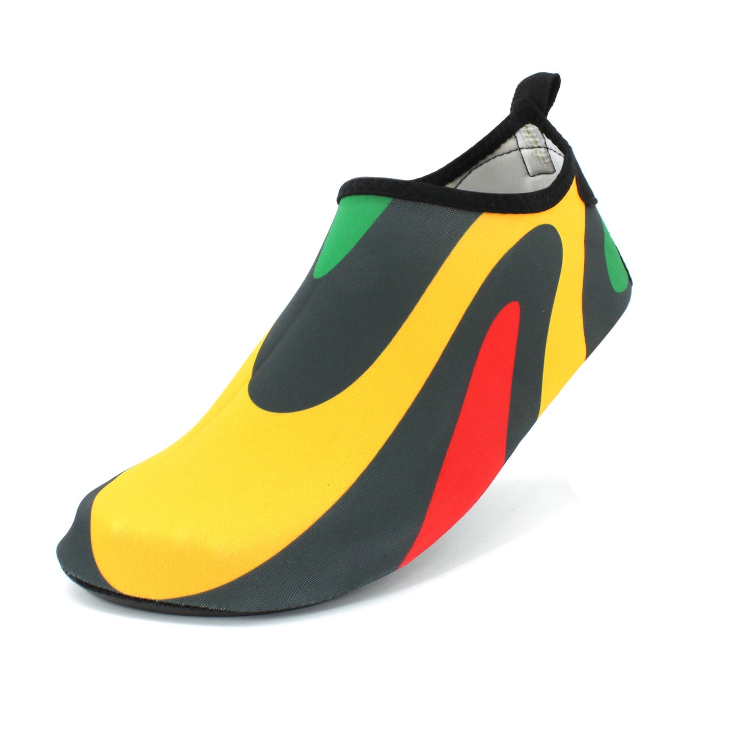 Water Shoes for Women and Men Quick-Dry Swim Beach Shoes for Outdoor Surfing Yoga Exercise Jamaica Flag Caribbean Reggae Rasta