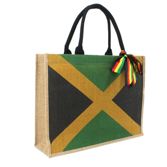 Woven Large Beach Bag for woman Straw Bag Beach Tote Handmade Weaving Shoulder Bag Handbag Jamaican Africa Reggae