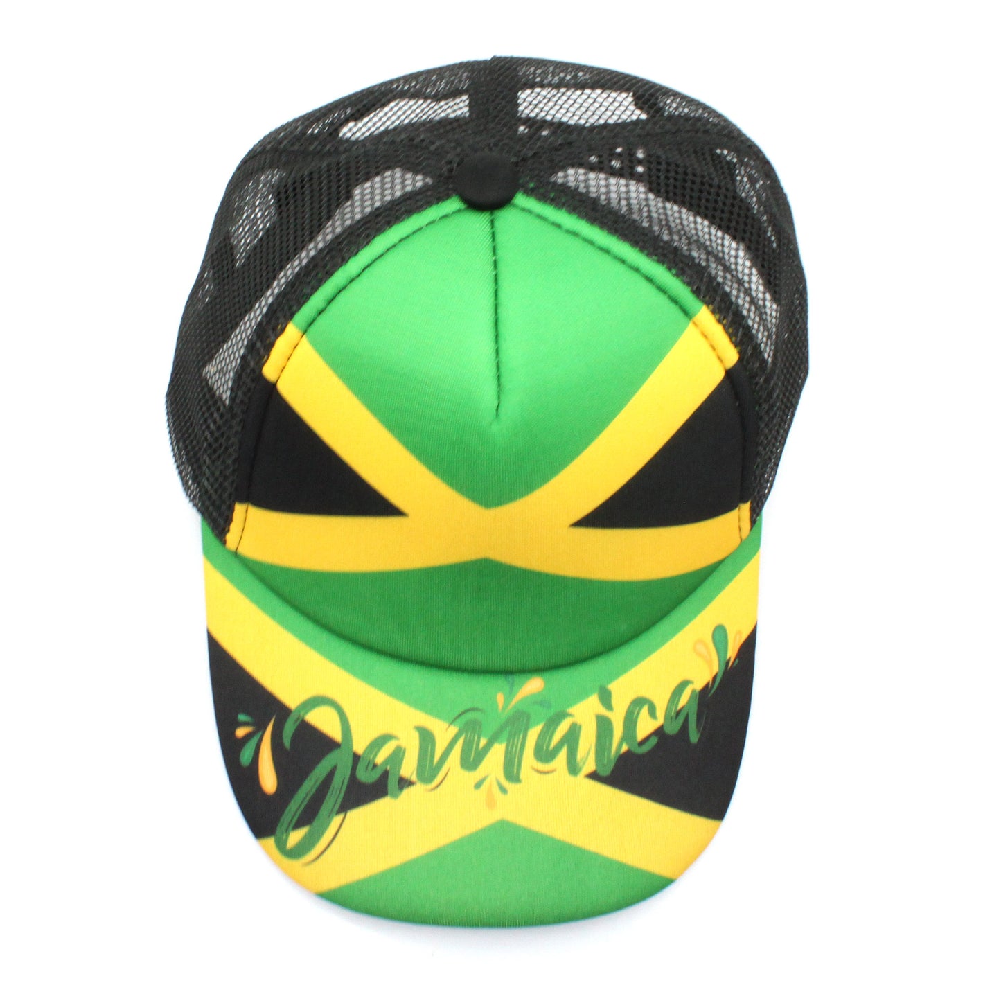 Men's Women's Classics Retro Trucker Hat Sport Baseball Cap Mesh Hat Jamaica Reggae