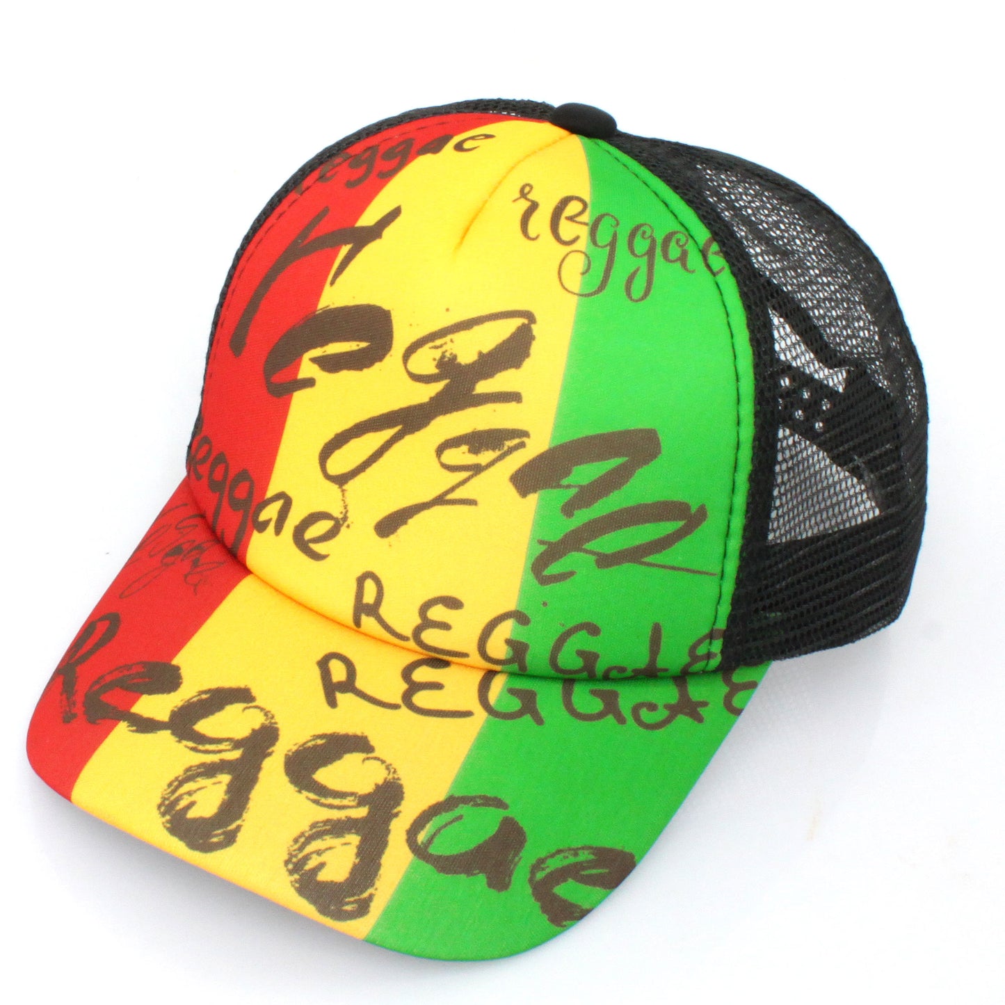 Men's Women's Classics Retro Trucker Hat Sport Baseball Cap Mesh Hat Jamaica Reggae