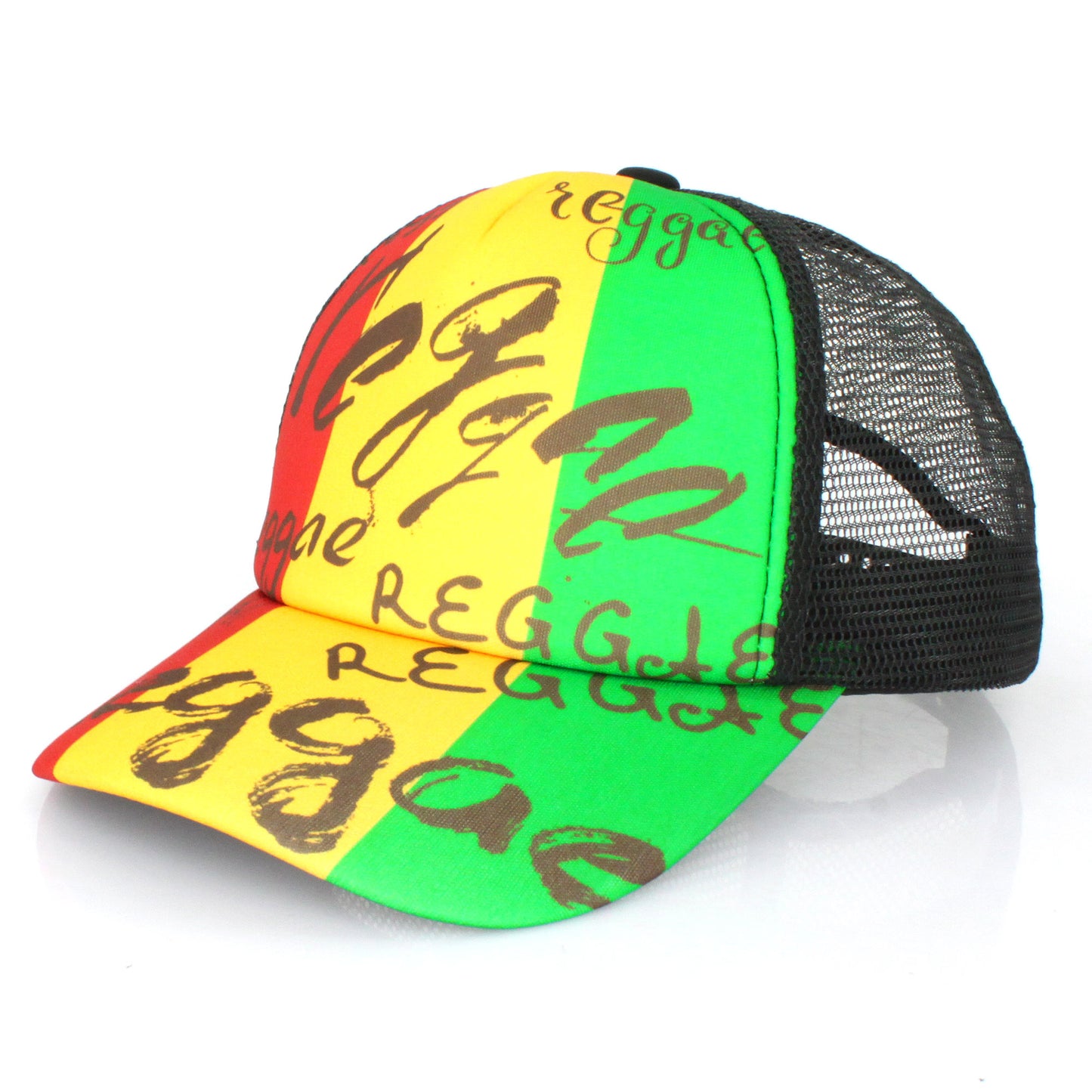 Men's Women's Classics Retro Trucker Hat Sport Baseball Cap Mesh Hat Jamaica Reggae