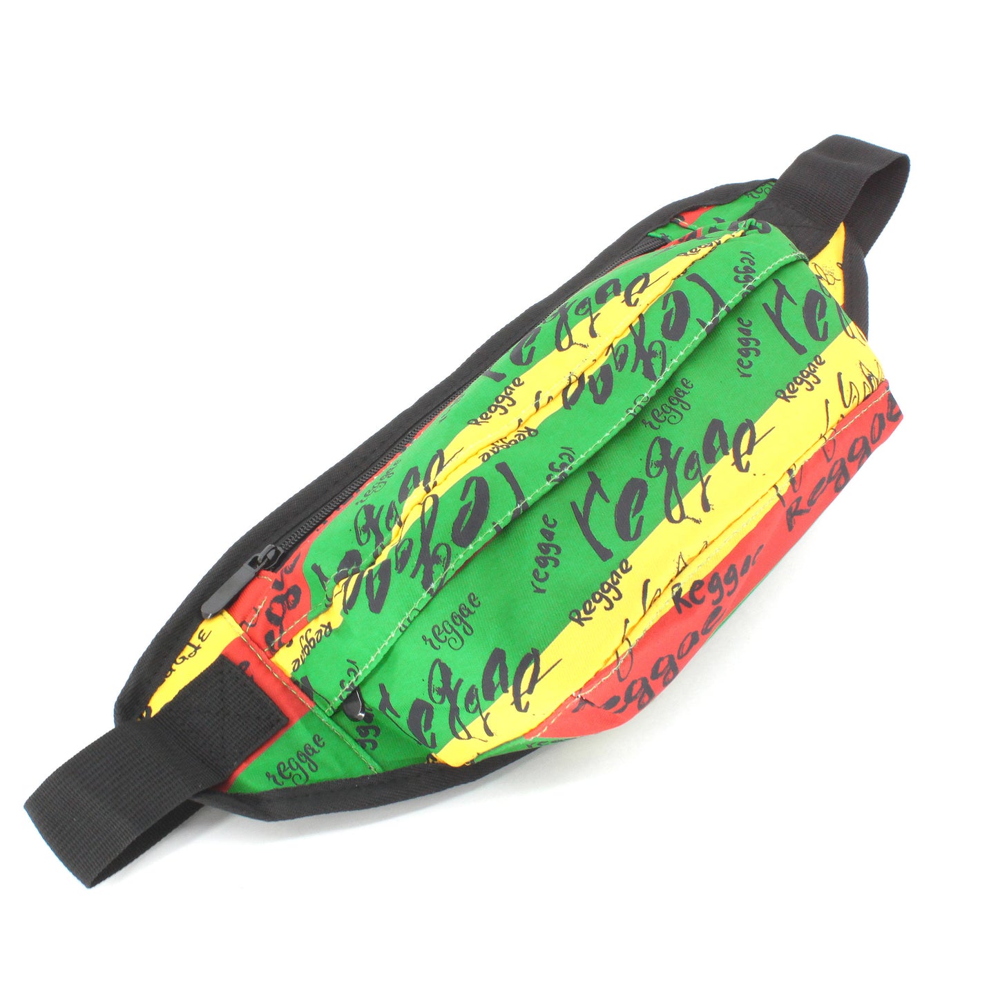 Man's and Woman's Large Capacity Waist Pack Chest Bag Crossbody Bag Jamaican reggae Rasta