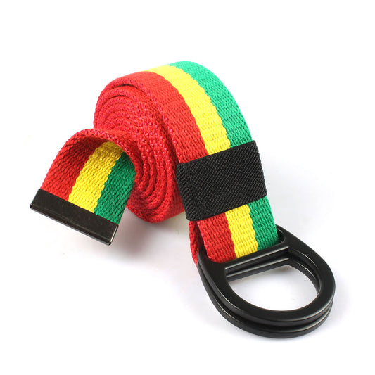 Rasta Jamaican RGY Canvas Belt with Styilish Buckle