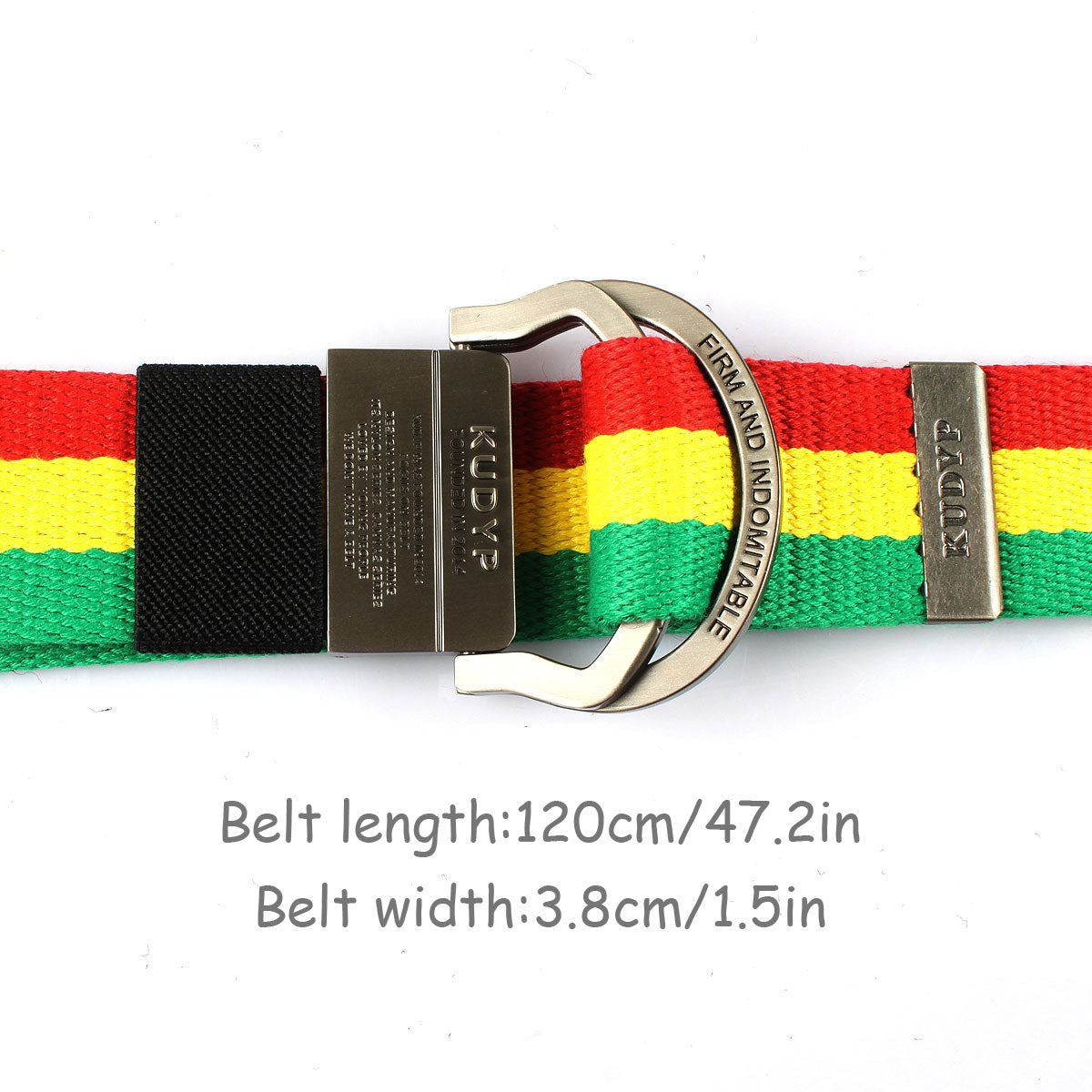 Rasta Jamaican RGY Canvas Belt with Styilish Buckle