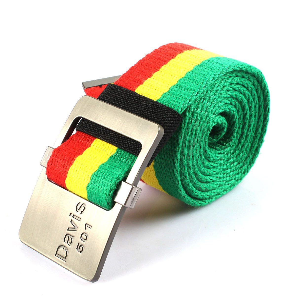Rasta Jamaican RGY Canvas Belt with Styilish Buckle