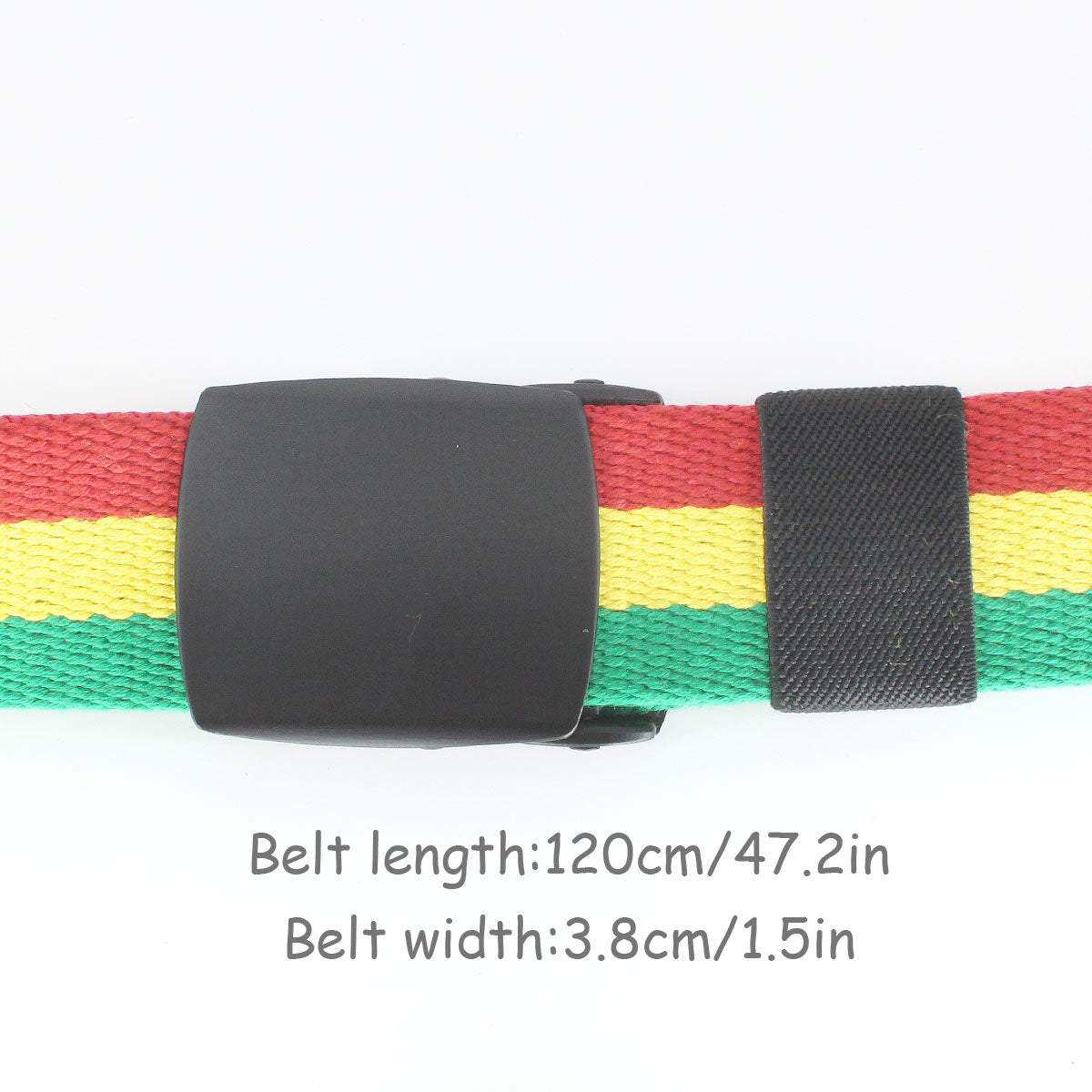 Rasta Jamaican RGY Canvas Belt with Styilish Buckle